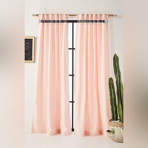 NWT! RARE & UNIQUE Anthropologie Embroidered Pibar Curtain Discontinued 84x50